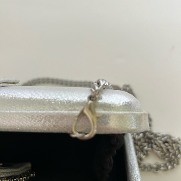 Silver Metallic Shoulder Bag - Picture 9 of 9